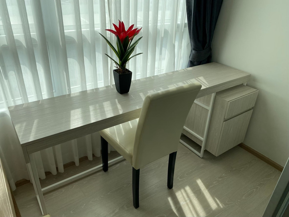 For RentCondoSamut Prakan,Samrong : PFD-08034 For rent Niche Mono Sukhumvit-Puchao  1 bedroom 35.48 sq m., proportionally separated rooms, fully furnished.