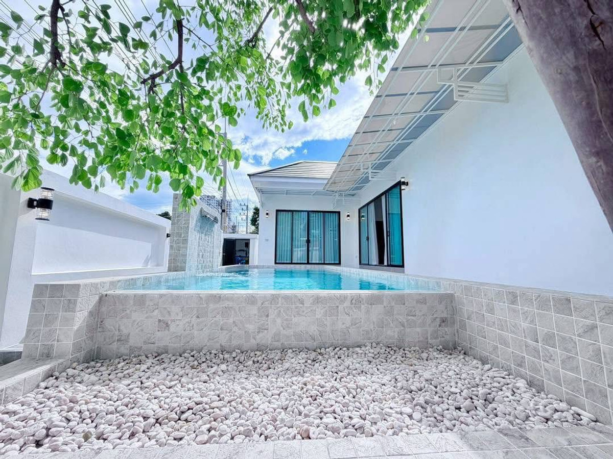 For SaleHousePattaya, Bangsaen, Chonburi : Pool Villa Soi Bunkanchanaram 8 / 4 Bedrooms (FOR SALE) AM038