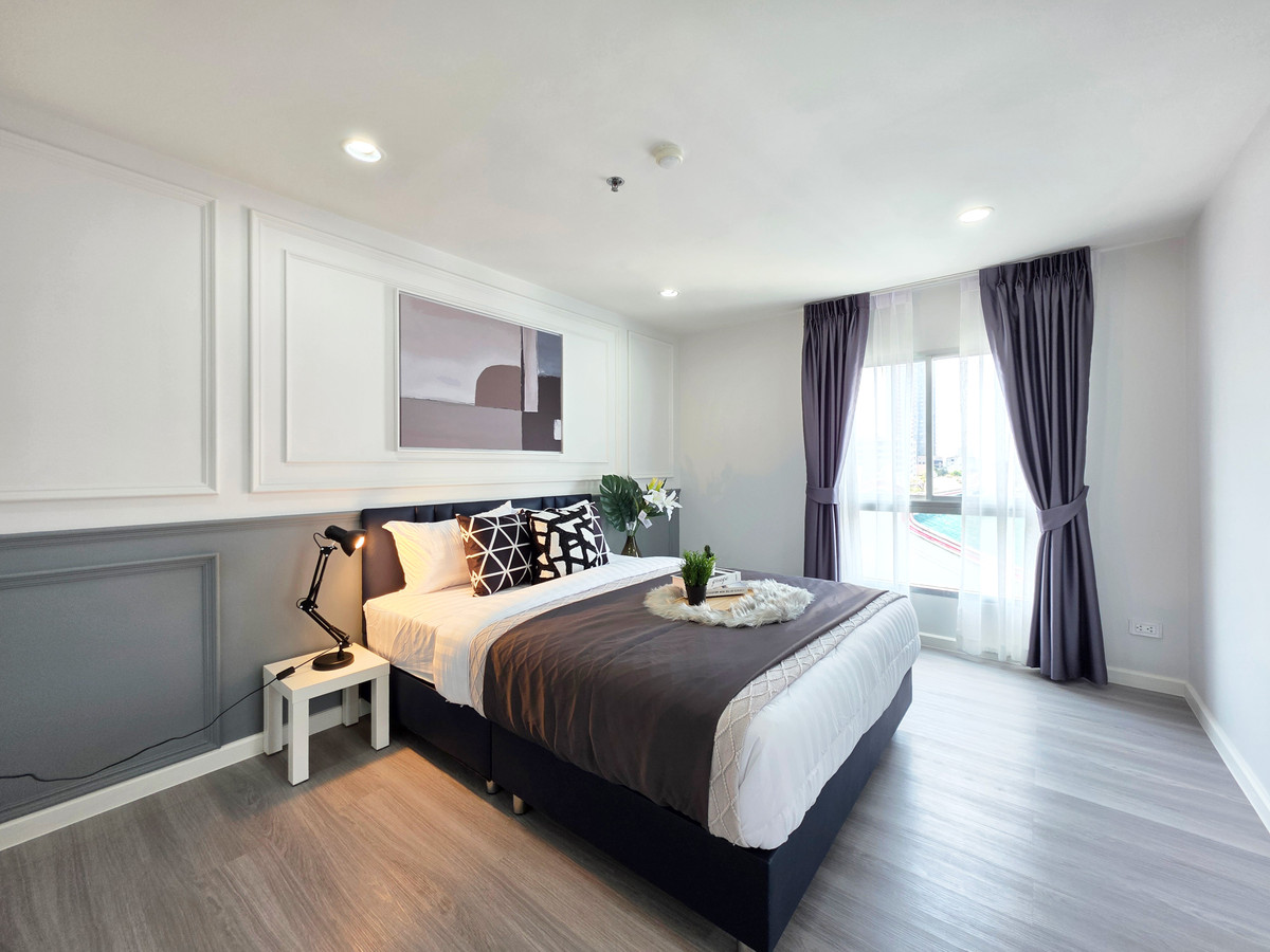 For SaleCondoBangna, Bearing, Lasalle : For sale: Regent home 7/2, expanding family space 💑 2 bedrooms, 2 bathrooms 💑 ↪️ Corner room ↪️ Handsomely decorated 🔛 Bangna zone