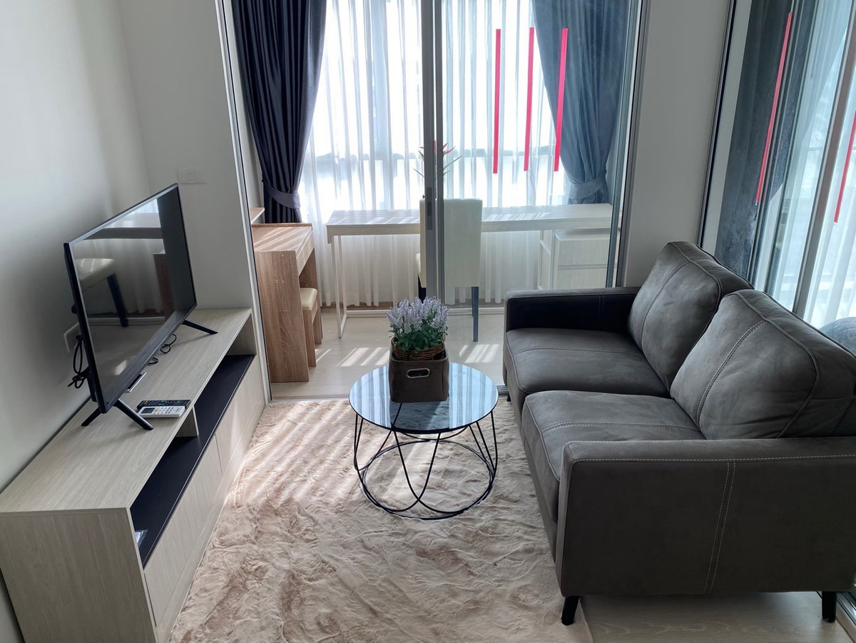 For RentCondoSamut Prakan,Samrong : PFD-08034 For rent Niche Mono Sukhumvit-Puchao  1 bedroom 35.48 sq m., proportionally separated rooms, fully furnished.