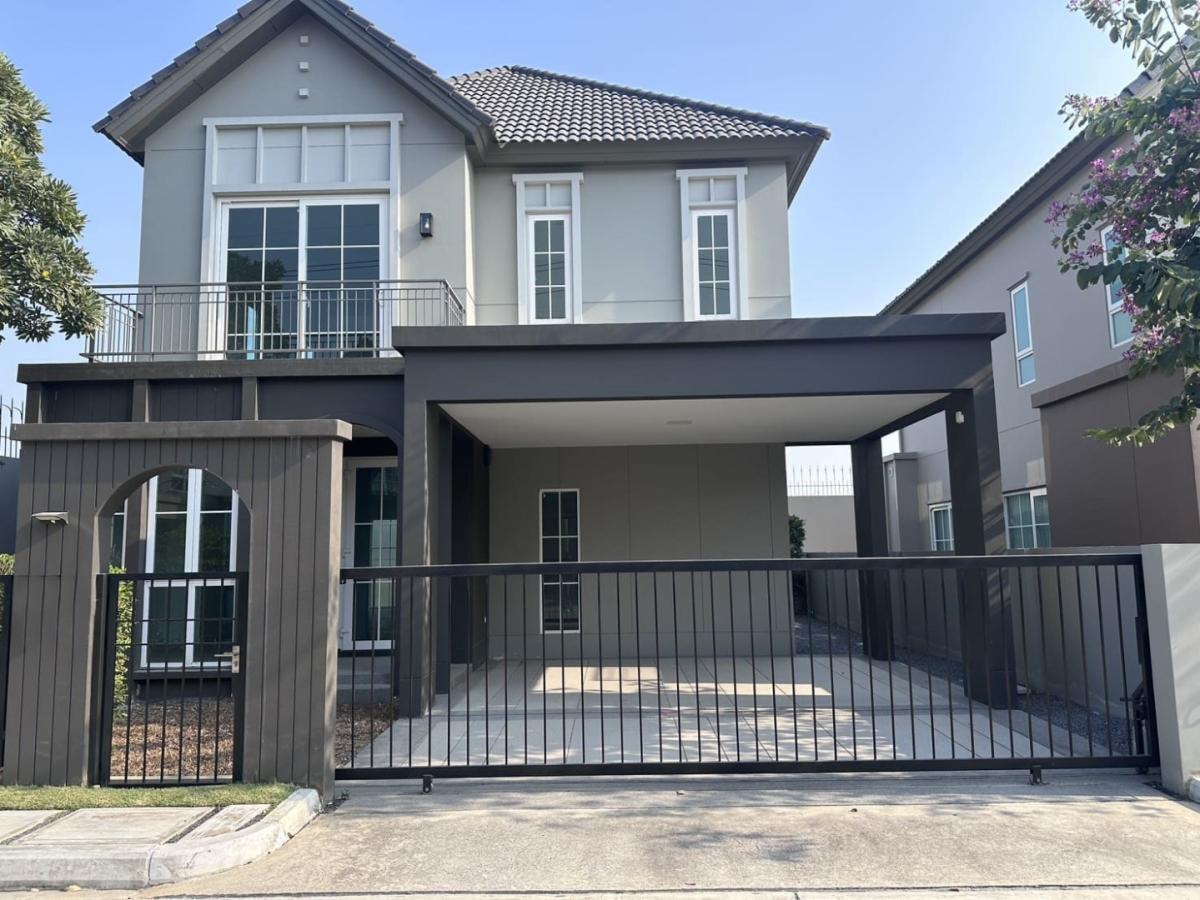 ขายบ้านพระราม 5 ราชพฤกษ์ บางกรวย : 🔥ขายด่วน+🔥สราญสิริ ราชพฤกษ์-346 ติดถนนใหญ่ราชพฤกษ์ (ตัดใหม่) 