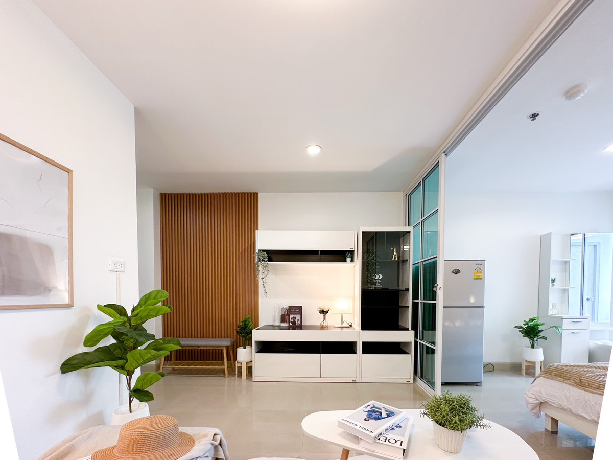 For SaleCondoVipawadee, Don Mueang, Lak Si : ✨ The room is newly decorated! Condo ready to move in, Regent Home 15 Chaengwattana (near BTS Wat Phra Si) 🚆