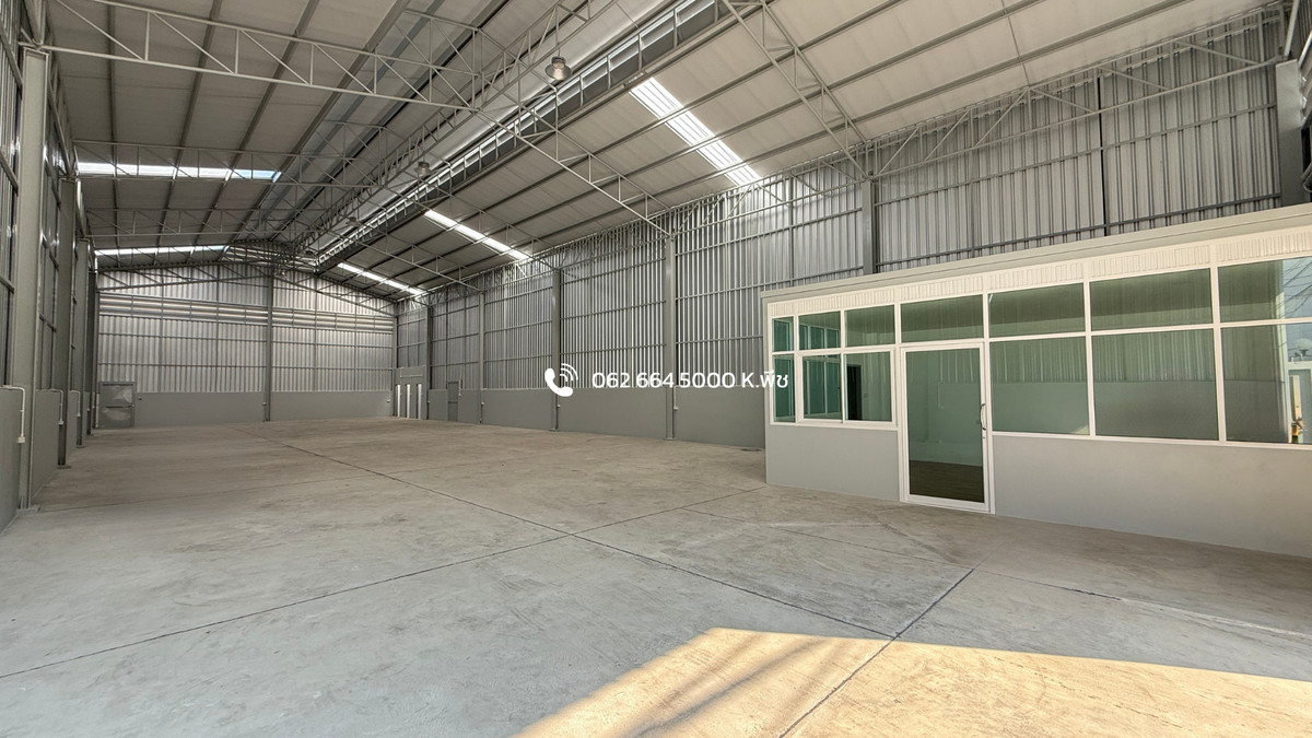 For RentWarehouseRama3 (Riverside),Satupadit : Warehouse with office for rent, 437 sq m. 💥 Sathupradit Rama 3, near the expressway 📍