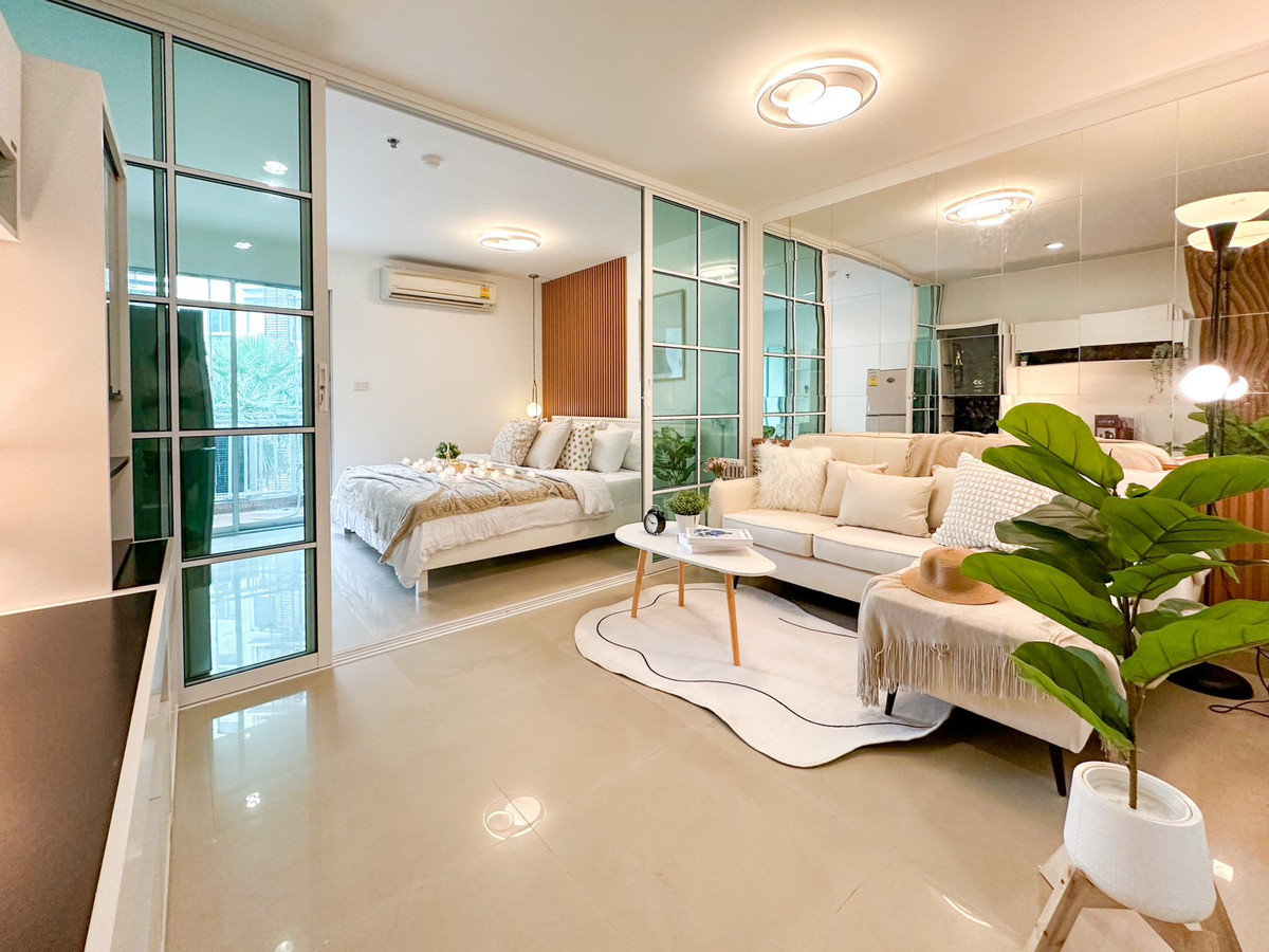 For SaleCondoVipawadee, Don Mueang, Lak Si : ✨ The room is newly decorated! Condo ready to move in, Regent Home 15 Chaengwattana (near BTS Wat Phra Si) 🚆