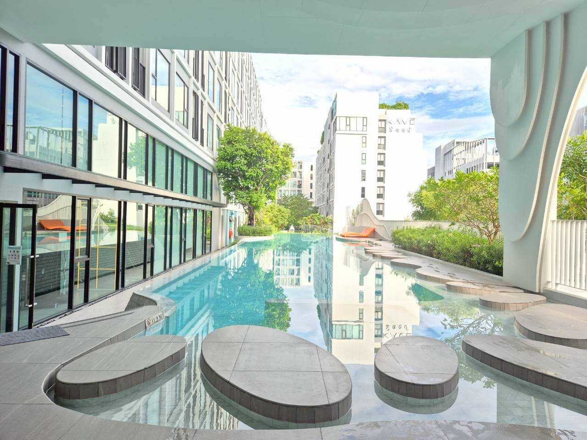 For RentCondoKasetsart, Ratchayothin : Kave Seed Kaset (Kave Seed Kaset) new condo near Kasetsart University, Bang Khen, for rent.