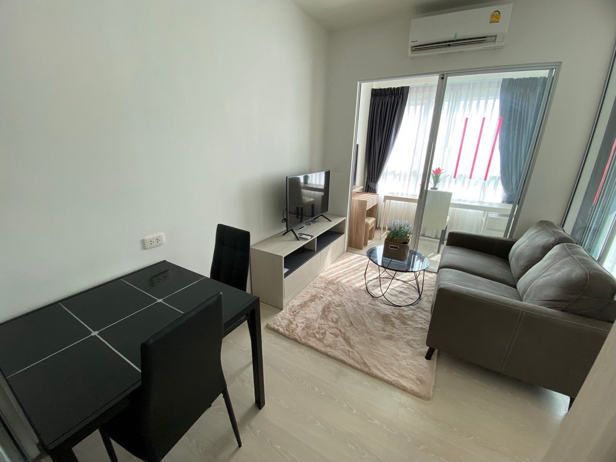 ให้เช่าคอนโดสมุทรปราการ สำโรง : PFD-08034 ให้เช่า Niche Mono Sukhumvit-Puchao (นิช โมโน สุขุมวิท - ปู่เจ้า) 1 นอน 35.48 ตรม. กั้นห้องสัดส่วน เฟอร์ครบ