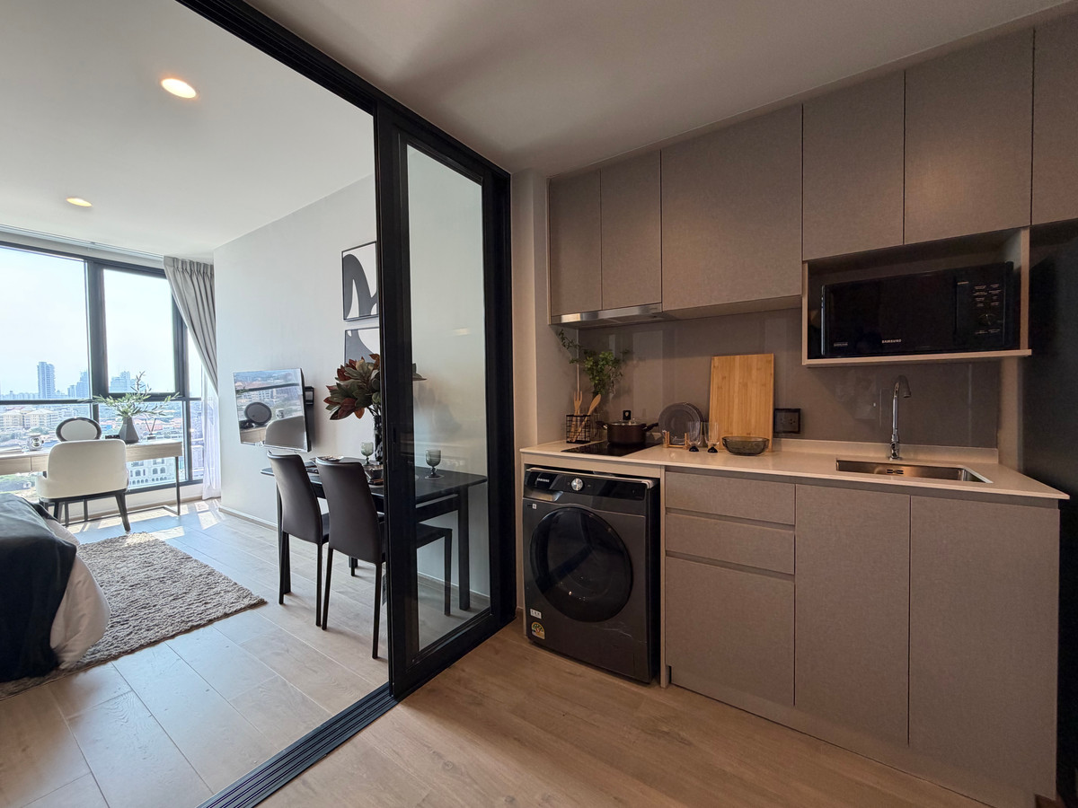 For SaleCondoKhlongtoei, Kluaynamthai : Room for sale, The Crown Residences, Rama 4, special promotion price, free furniture set*