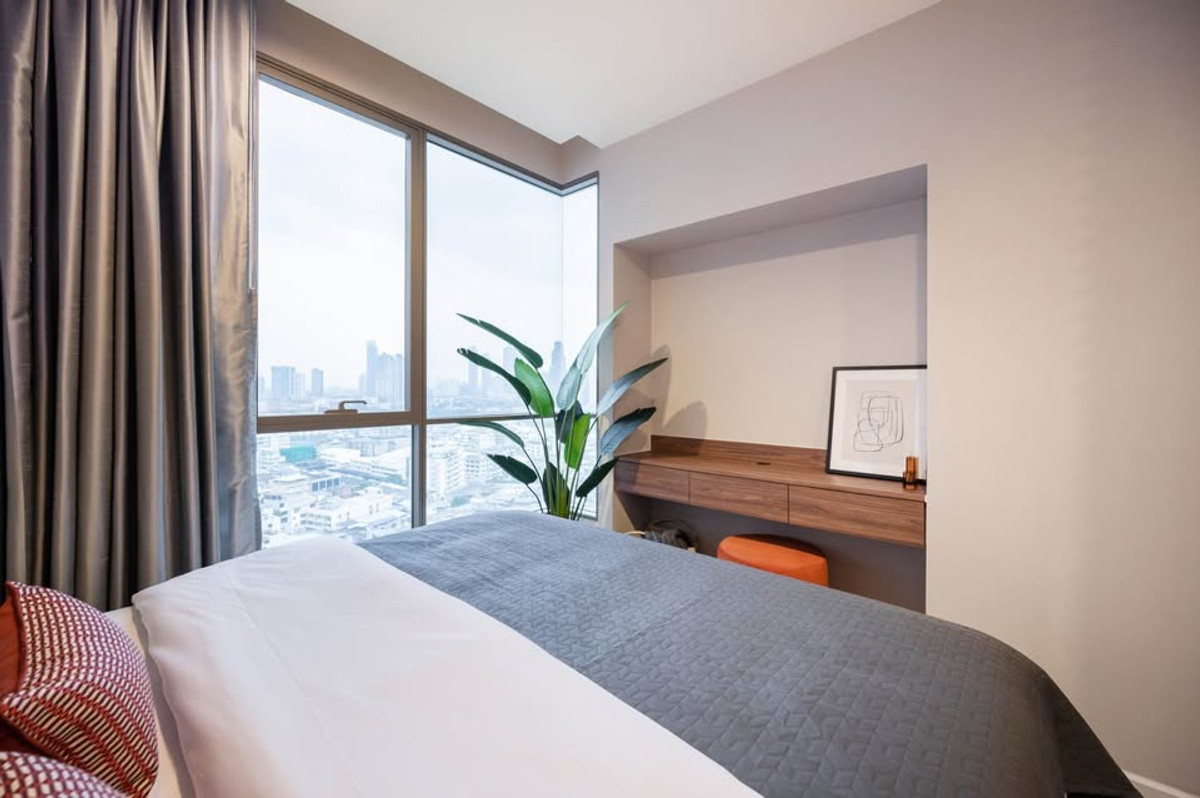 ขายคอนโดสาทร นราธิวาส : 🚩The Room Sathorn St. Louis  ใกล้ทางด่วน ติดกับสำนักงานเขตสาทร