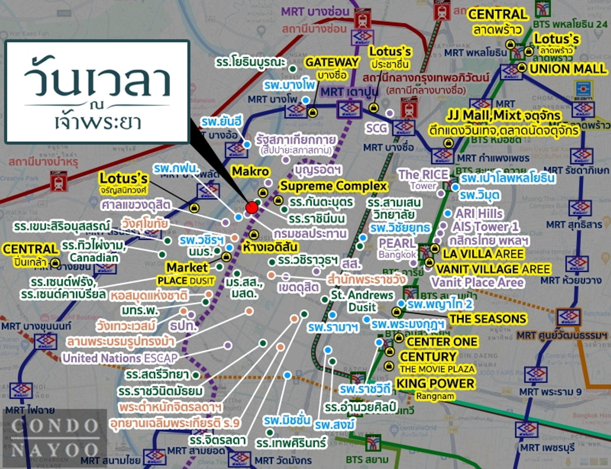 Sale DownCondoRama 8, Samsen, Ratchawat : Condo down payment for sale at Chao Phraya Riverside Project. (Owner sells it himself)