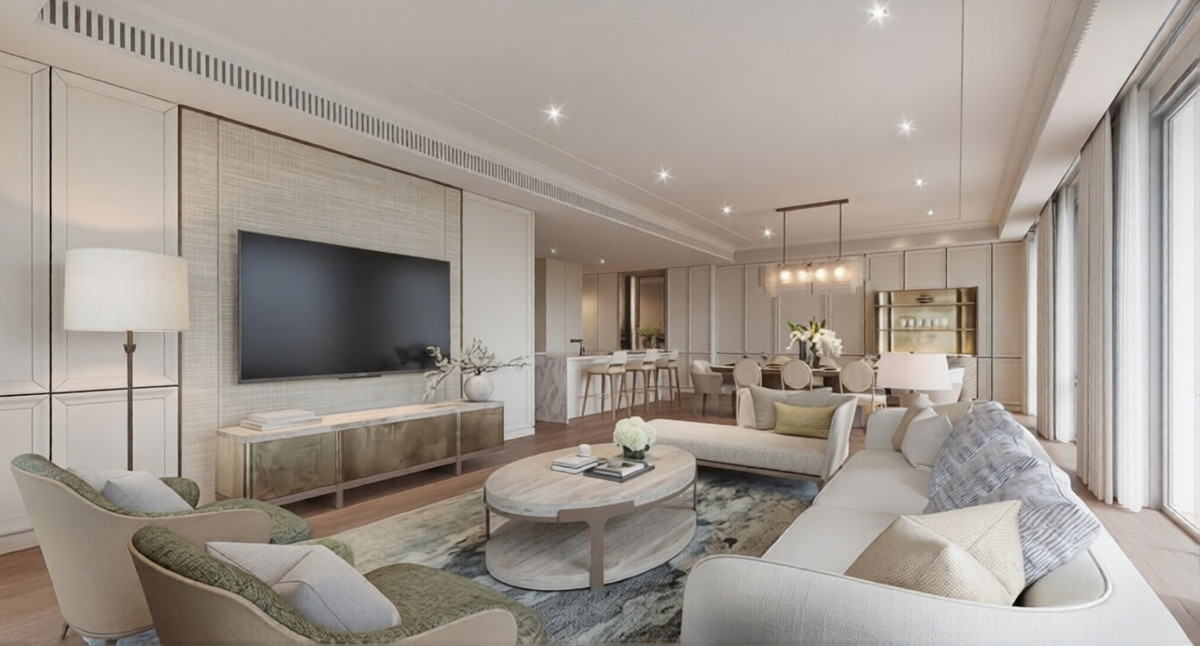 ขายคอนโดสุขุมวิท อโศก ทองหล่อ : ขายคอนโด InterContinental Residences Bangkok Asoke ใกล้ BTS อโศก | 2 ห้องนอน 139 ตร.ม. | คอนโดอโศก Ultra Luxury