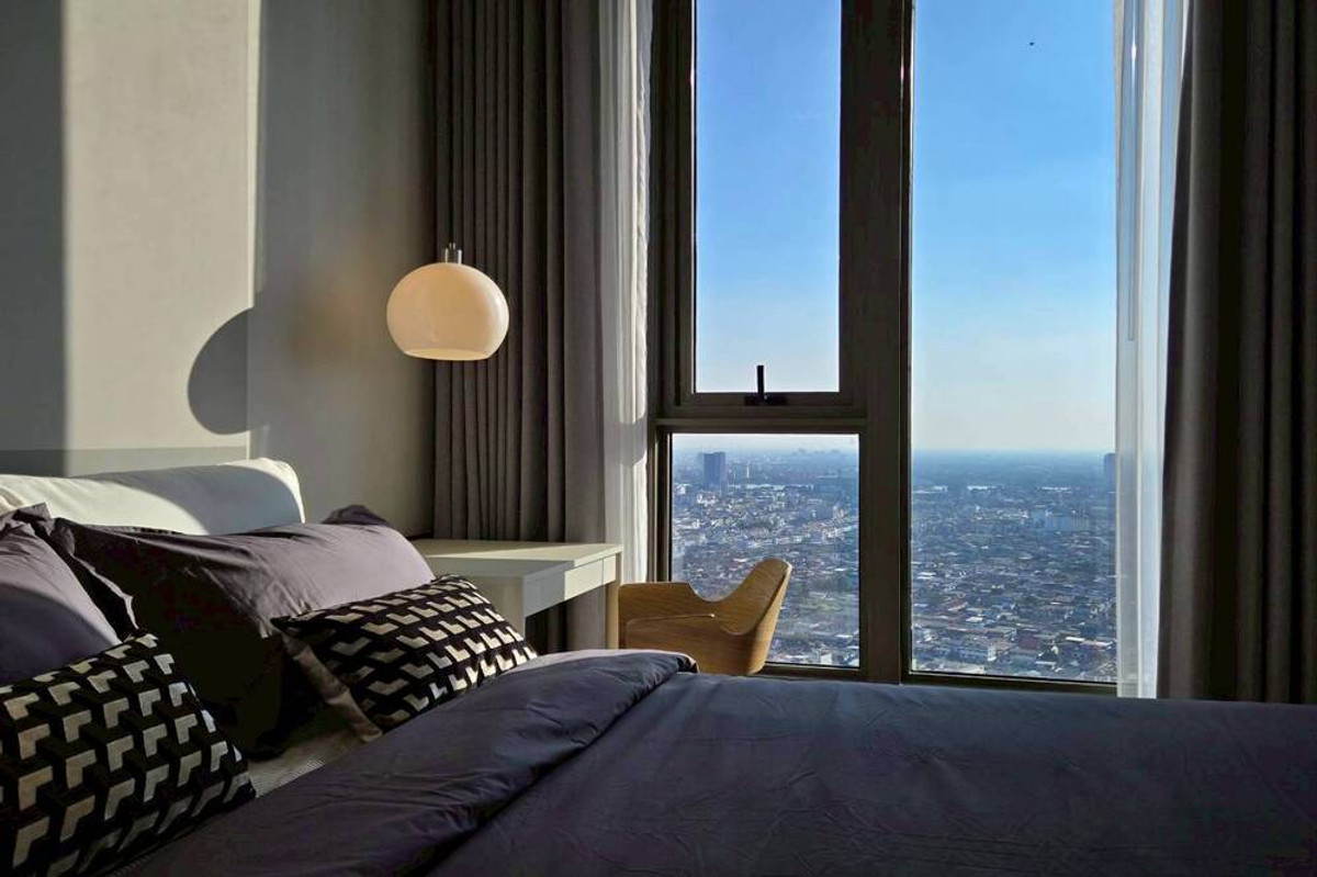 For SaleCondoSathorn, Narathiwat : 🔥 For Sale !! high floor 36++, modern style, Newly renovated 🔥 Code C20260200046.........Rhythm Charoenkrung Pavillion, 2 bedroom, 3 bathroom, 1 maid's room, furnished, Special Deal!!📣📣