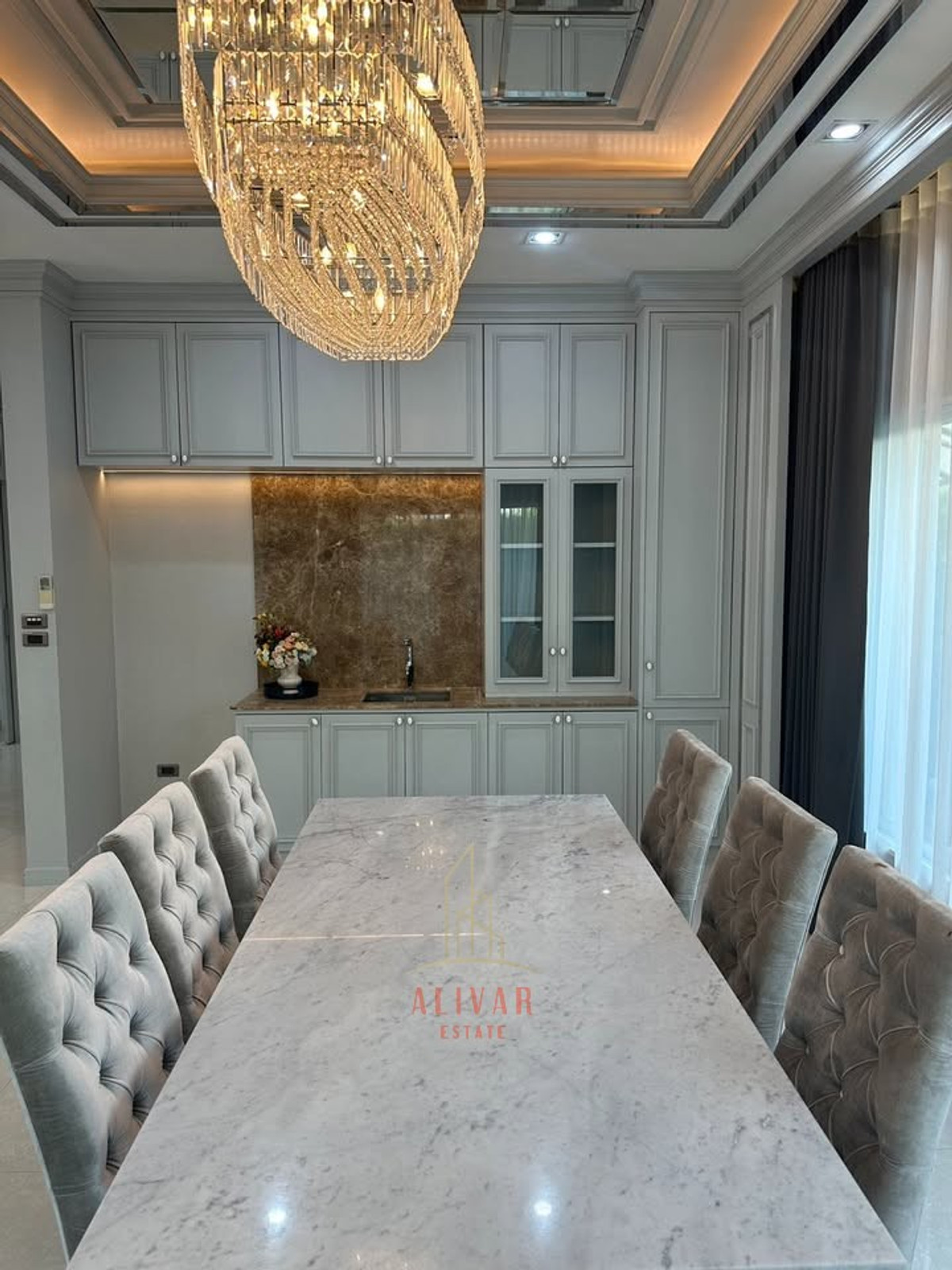 HouseLadkrabang, Suwannaphum Airport : RH024726 Luxury house for Rent/Sale at Two Grand Monaco Bangna-Wongwaen Fully furnished.