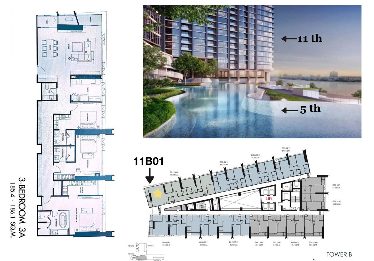 Sale DownCondoRama 8, Samsen, Ratchawat : Condo down payment for sale at Chao Phraya Riverside Project. (Owner sells it himself)