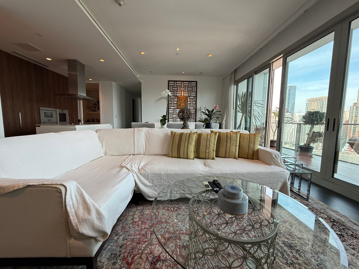 For RentCondoWitthayu, Chidlom, Langsuan, Ploenchit : 🏠✨ 185 Rajadamri | 3-Bedroom Condo for Rent (HBH-ST-196)