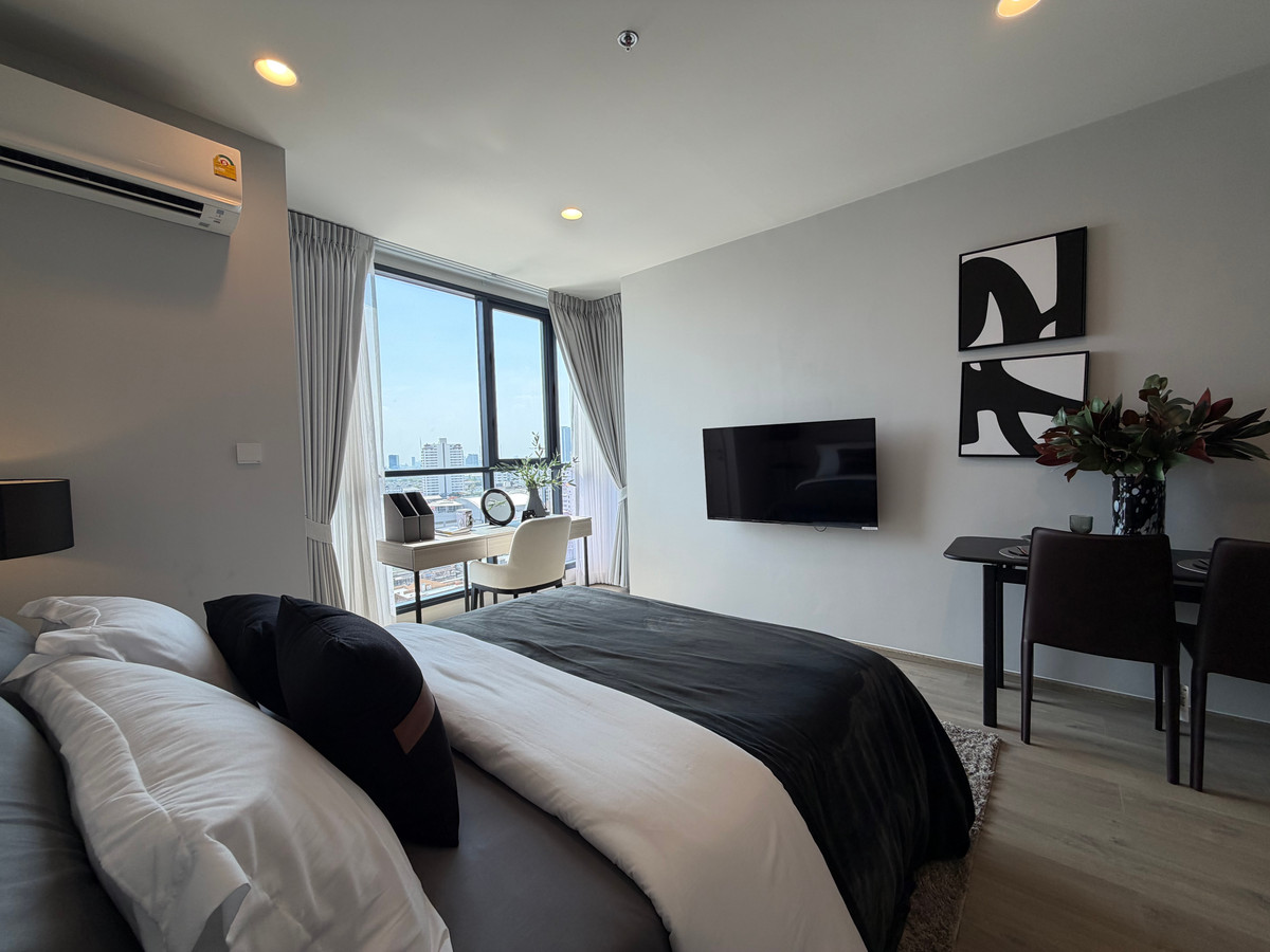 For SaleCondoKhlongtoei, Kluaynamthai : Room for sale, The Crown Residences, Rama 4, special promotion price, free furniture set*