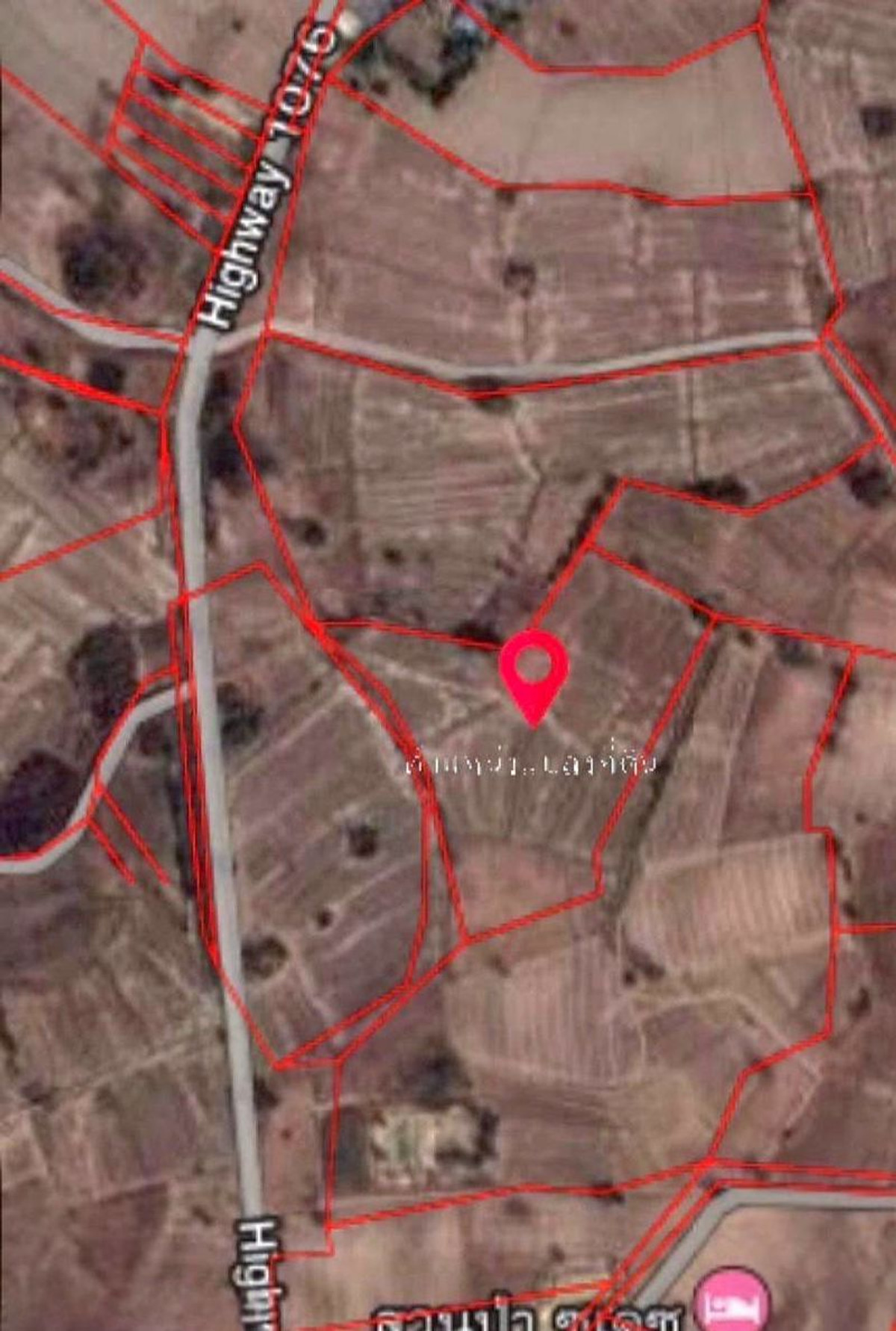 For SaleLandNakhon Sawan : Land for sale, 13 rai 2 ngan, next to a public road, concrete, Red Garuda title deed, has income from rent, Ban Rai Subdistrict, Lat Yao District, Nakhon Sawan Province.