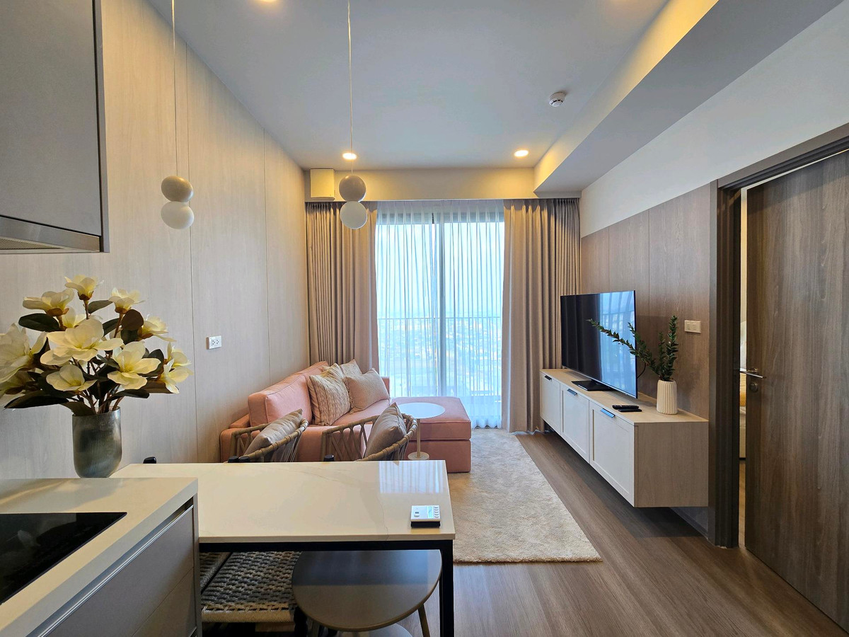For RentCondoBangna, Bearing, Lasalle : For rent, 1 Bed New room 25,000 baht