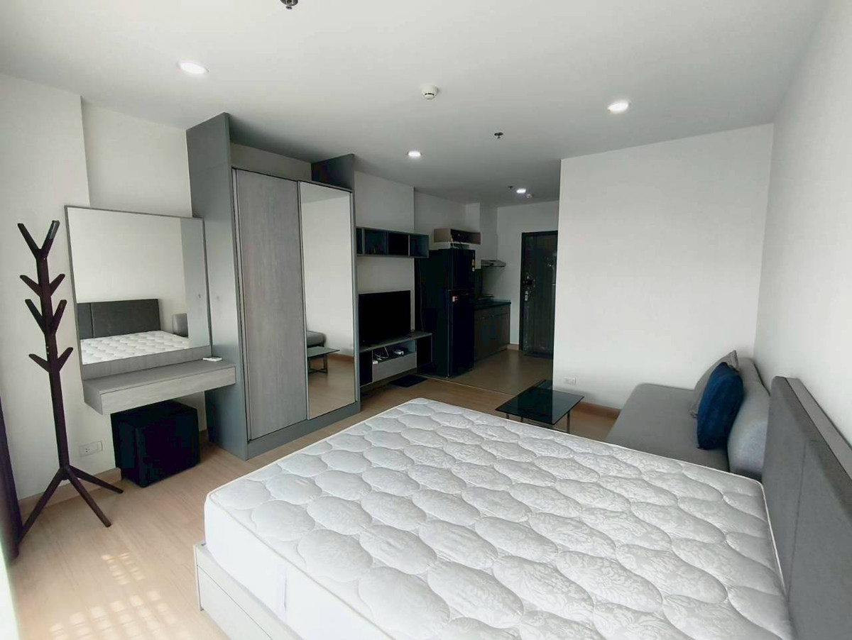 For RentCondoSamut Prakan,Samrong : PFD-08038 For rent Supalai Veranda Sukhumvit 117, studio room 29 sq m., 27th floor, near BTS Pu Chao.