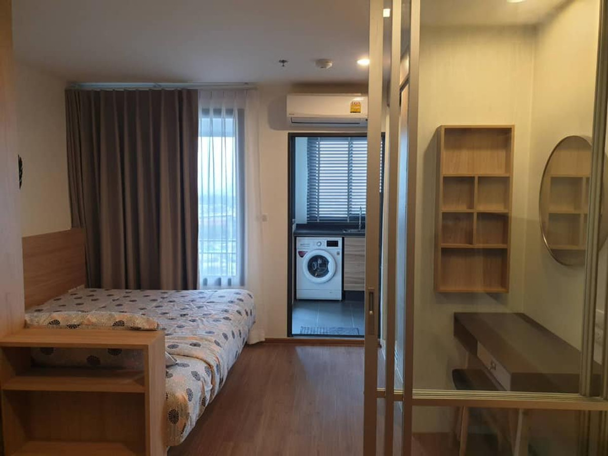 For RentCondoRama3 (Riverside),Satupadit : For rent, U Delight Residence Riverfront Rama 3, river view condo, high floor, beautiful room, fully furnished, ready to move in.