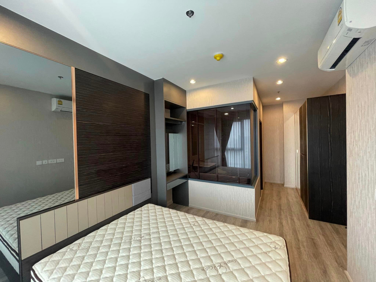 For RentCondoOnnut, Udomsuk : For rent! IDEO Mobi Sukhumvit 66, 1 bedroom, 41 sq m., large size, hard to find, has bathtub, fully furnished, near BTS.