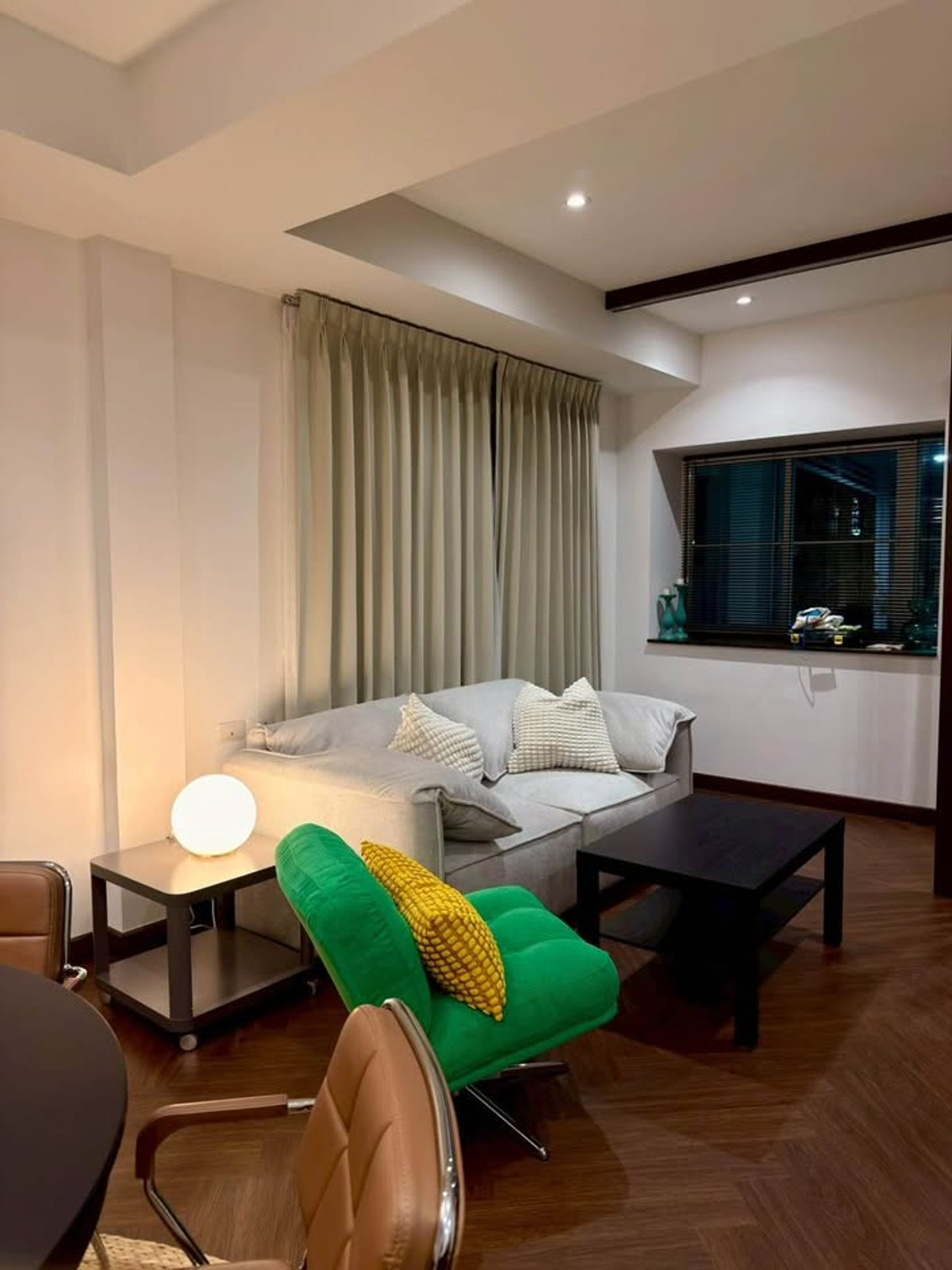 For RentTownhomeBangna, Bearing, Lasalle : For rent📍2-story townhome near Mega & IKEA Bangna✨Indy Bangna-Ramkhamhaeng 2✨Extra wide area Decorated and ready to move in Convenient travel near the expressway