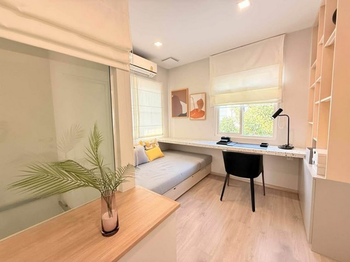 ให้เช่าบ้านบางนา แบริ่ง ลาซาล : HR3251For Rent: Villaggio 2 Srinakarin-Bangna  สไตล์ยุโรป ตกแต่งครบ พร้อมเข้าอยู่ ก.พ. 2569  พร้อม EV Charger 