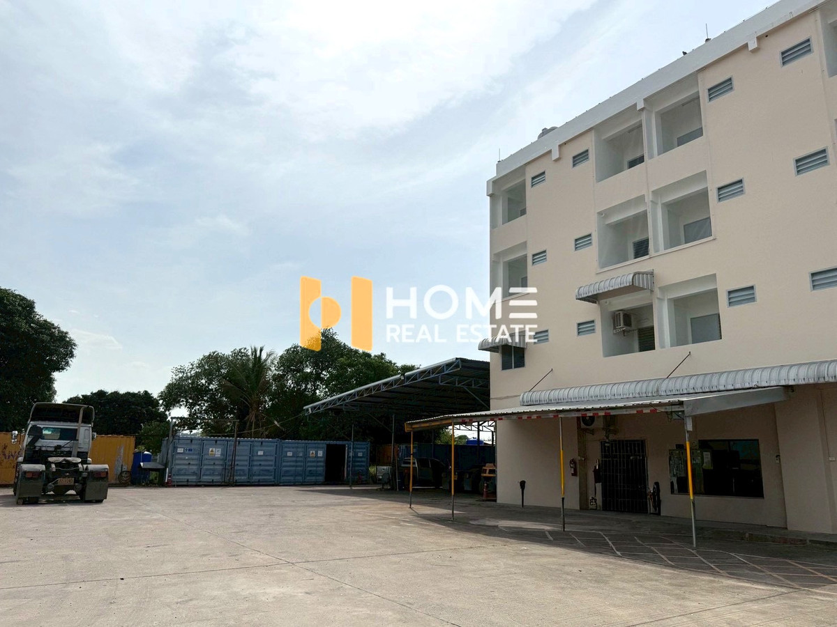 For RentFactoryPattaya, Bangsaen, Chonburi : Land with 4-Storey Building 14 Rai Nong Yai Bu Surasak Sriracha / (Rent), Land with 4-Storey Building 14 Rai Nong Yai Bu Surasak Sriracha (FOR RENT) YEAN125