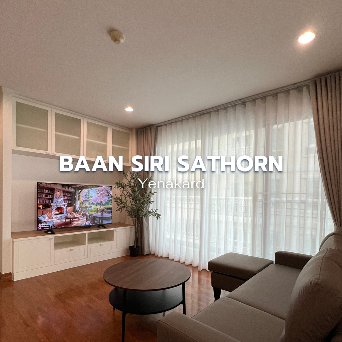 For RentCondoSathorn, Narathiwat : 🏙️ For Rent : Baan Siri Sathorn – Yenakard 🚆🌳 LINE: @steadfastre