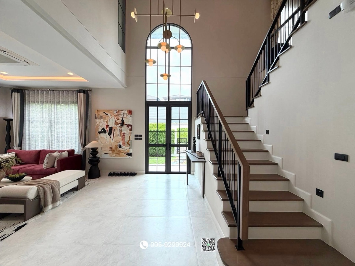 ขายบ้านแจ้งวัฒนะ เมืองทอง : 🚀เศรษฐสิริ งามวงศ์วาน ซื้อตรงกับโครงการ (310 ตร.ม. 4นอน 5น้ำ 3จอด) เพียง 25 MB เท่านั้น!! นัดชม 📲 095-9299924 (K.เบนซ์) 