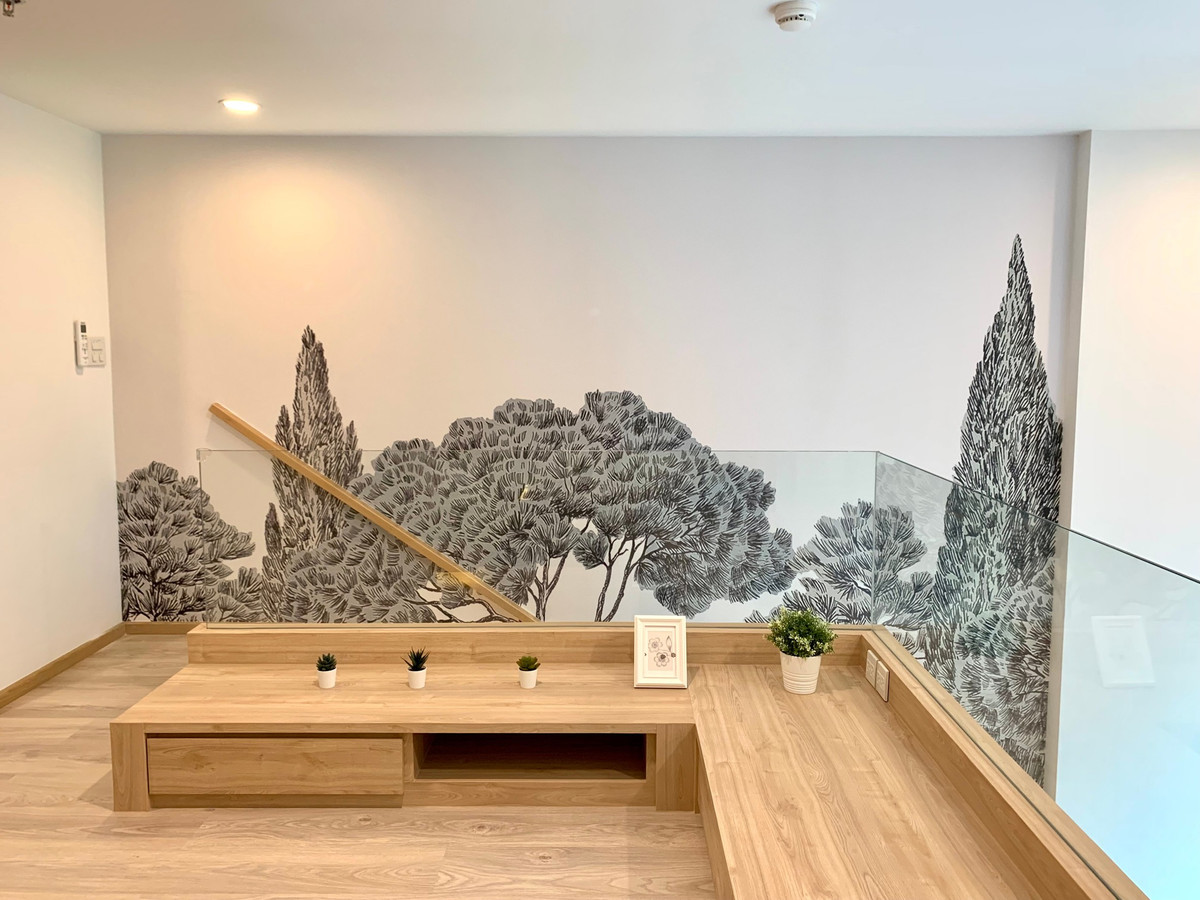 For RentCondoSukhumvit, Asoke, Thonglor : For rent! Noble Recole Duplex, rare room, Asoke area, high floor, 60 sq m, fully furnished.