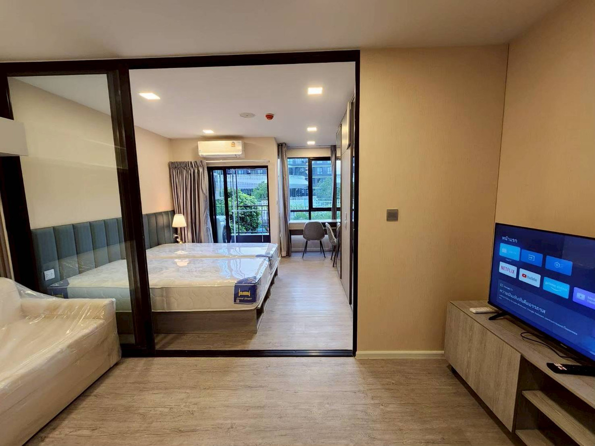 ให้เช่าคอนโดปทุมธานี รังสิต ธรรมศาสตร์ : 🏡 ให้เช่า Kave AVA 11,000฿💖 ✨ ตึก B ชั้น 4 ห้องวิวสระสวย ✅️ พร้อมเข้าอยู่