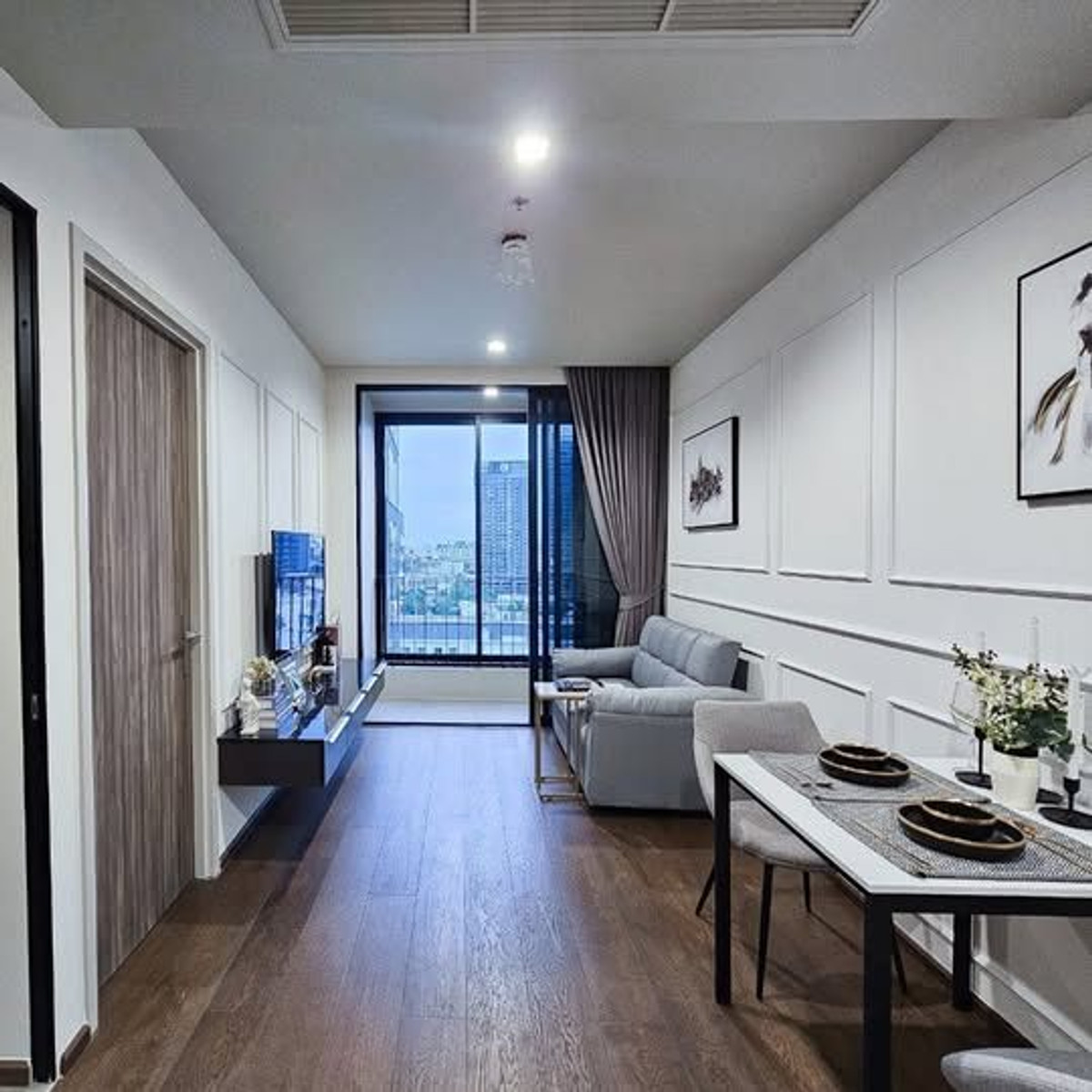 ให้เช่าคอนโดสุขุมวิท อโศก ทองหล่อ : Condo for rent Ideo Q Sukhumvit 36 Monthly 38,000 thb. per month