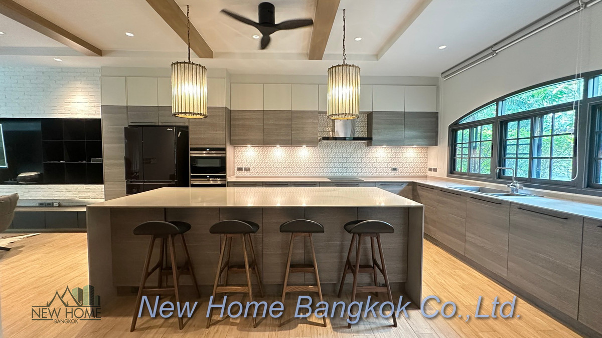 For RentTownhomeSukhumvit, Asoke, Thonglor : 4-Bedroom Townhouse for Rent – Prompak Gardens, Thonglor