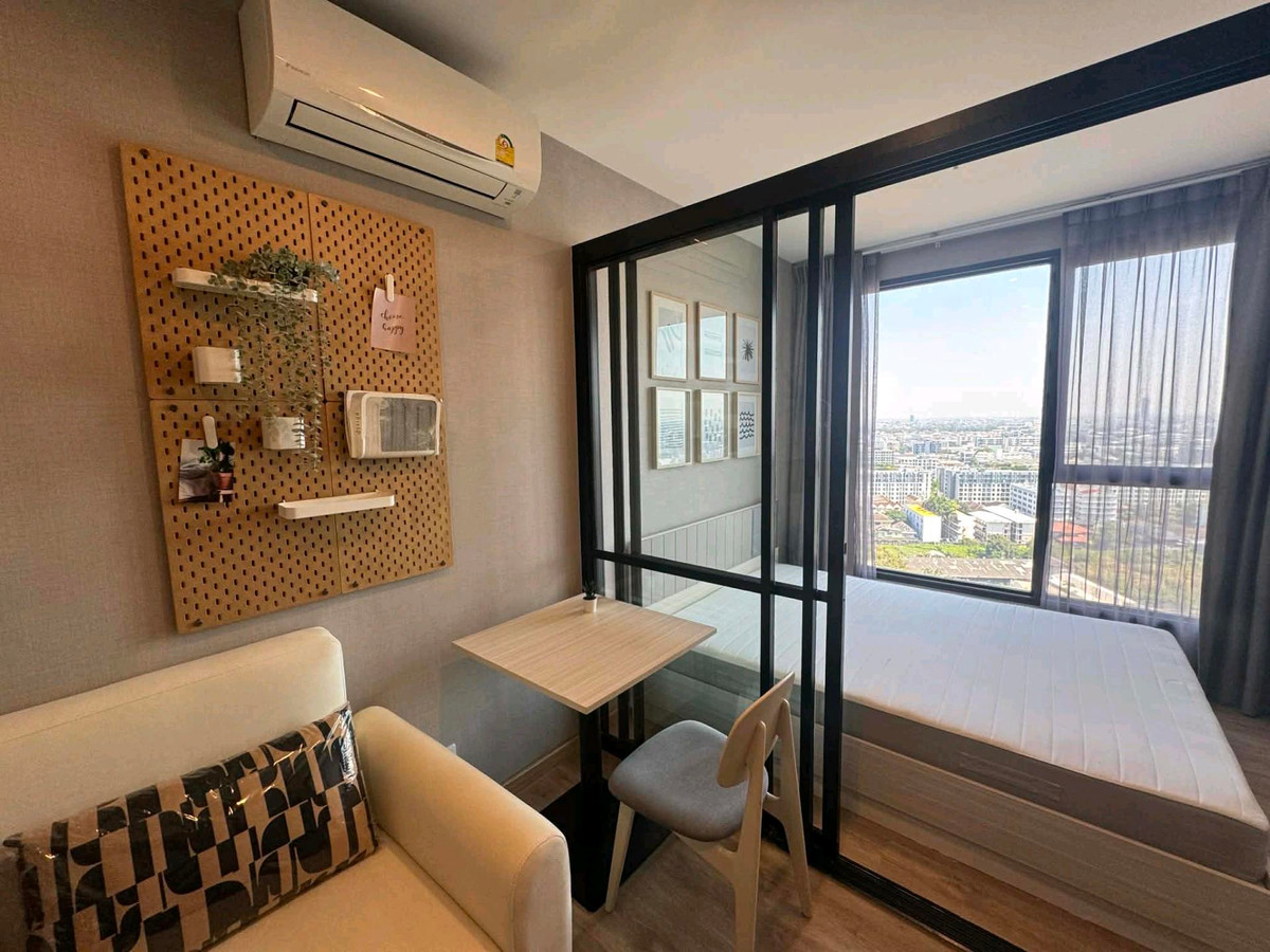 ให้เช่าคอนโดบางนา แบริ่ง ลาซาล : ให้เช่า Ideo mobi Suhumvit Eastpoint ใกล้ BTS บางนาเพียง 250 ม. ห้องใหม่ 