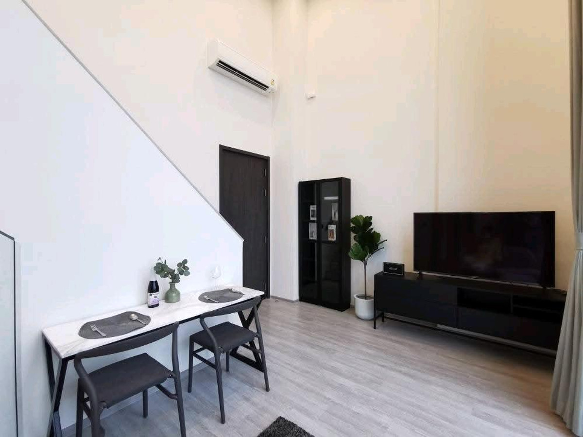For RentCondoOnnut, Udomsuk : For rent The Line Sukhumvit 101
The largest room type of 1BR Duplex.
Near BTS Punnawithi