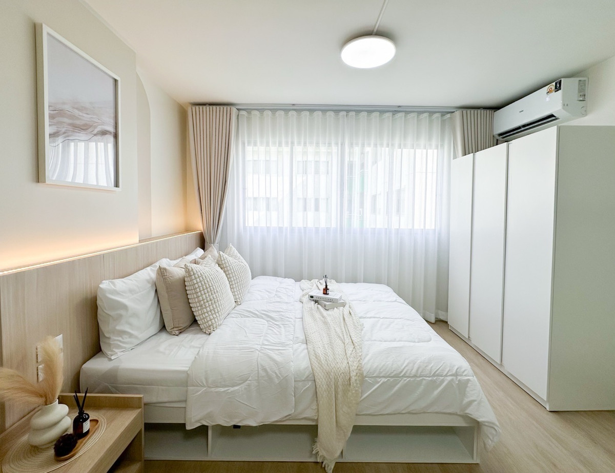 ขายคอนโดลาดพร้าว101 แฮปปี้แลนด์ : ⭐️ลุมพินี ลาดพร้าว 111 รีโนเวทใหม่ เฟอร์ครบ