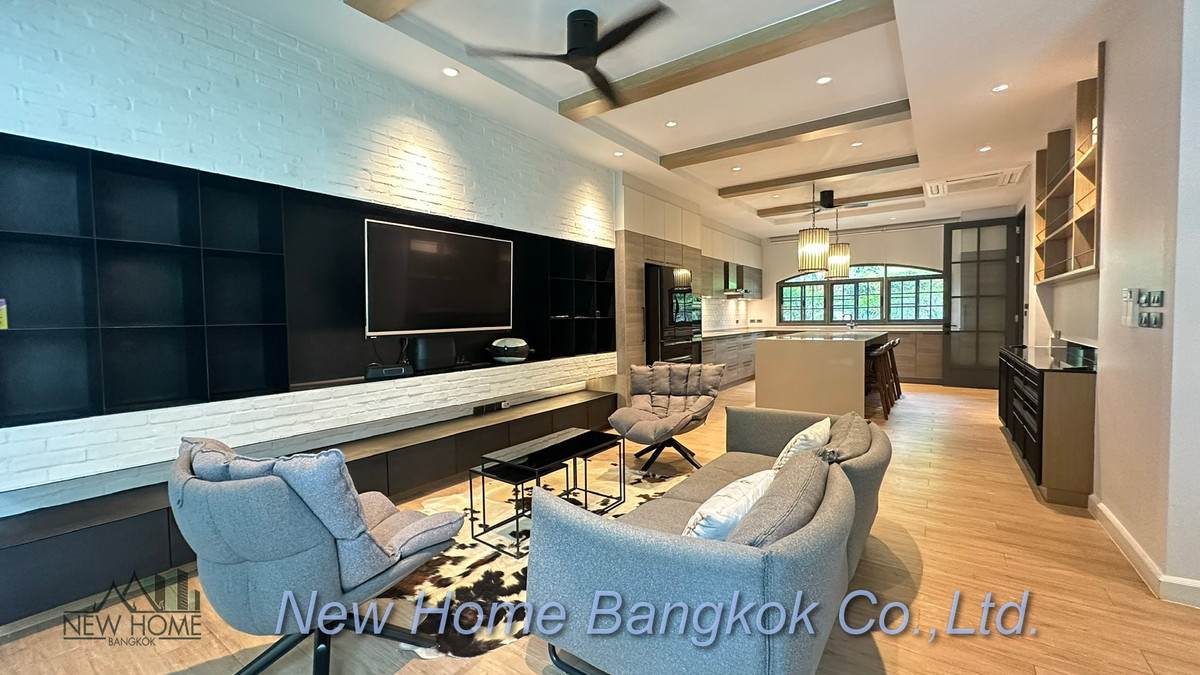 For RentTownhomeSukhumvit, Asoke, Thonglor : 4-Bedroom Townhouse for Rent – Prompak Gardens, Thonglor