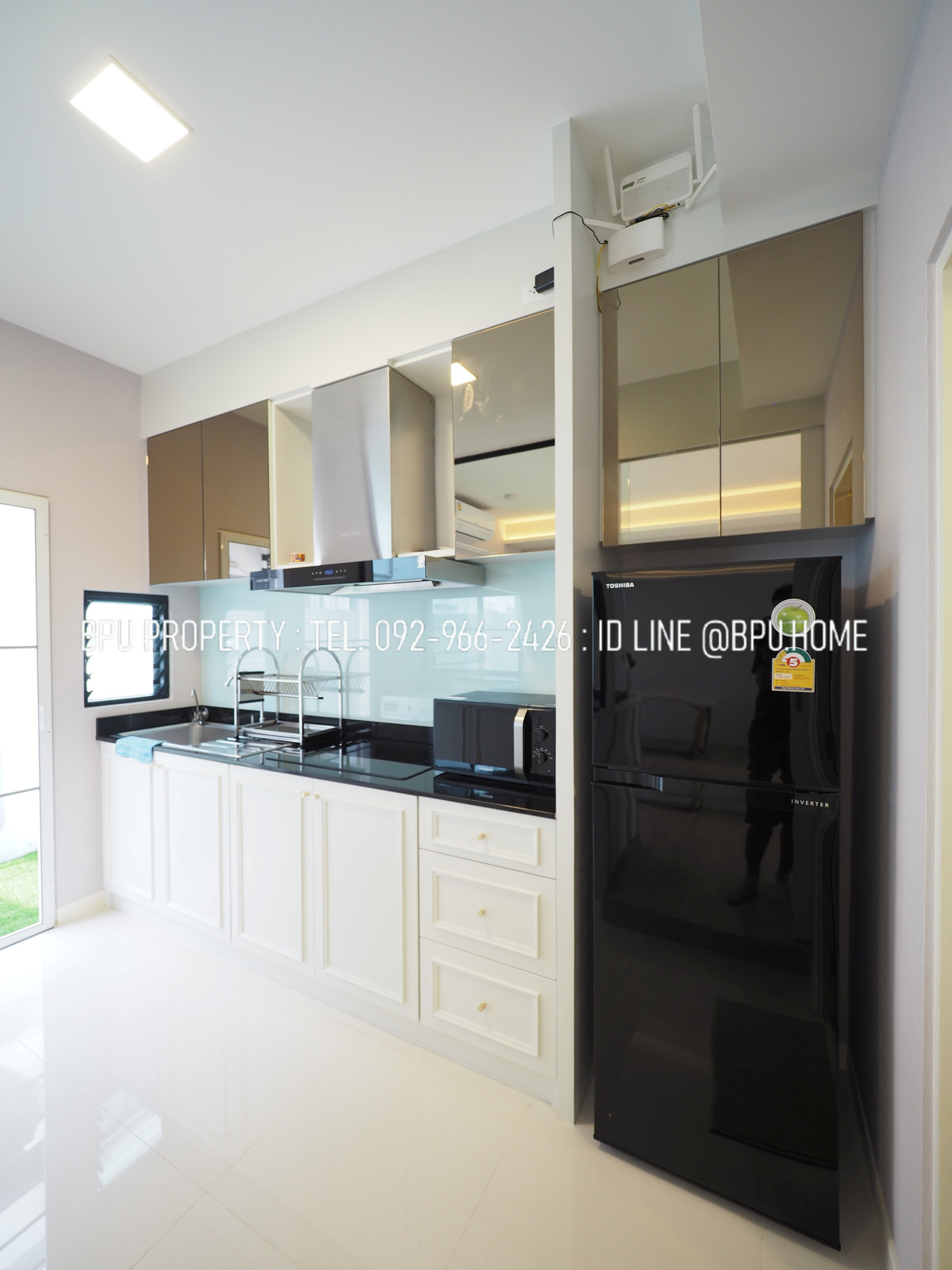 ให้เช่าทาวน์โฮมบางนา แบริ่ง ลาซาล : ** ให้เช่าบ้านทาวน์โฮมแต่งสวย 3 ห้องนอน ** อินดี้ 5 บางนา กม.7 ใกล้ เมกะ บางนา