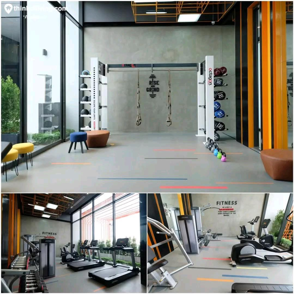 For RentCondoOnnut, Udomsuk : For rent The Line Sukhumvit 101
The largest room type of 1BR Duplex.
Near BTS Punnawithi