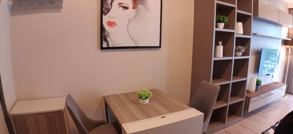 ให้เช่าคอนโดพระราม 5 ราชพฤกษ์ บางกรวย : ให้เช่า ✨ Amber by Eastern Star ✨ เฟอร์นิเจอร์ และ เครื่องใช้ไฟฟ้าครบ ใกล้ MRT แยกติวานนท์