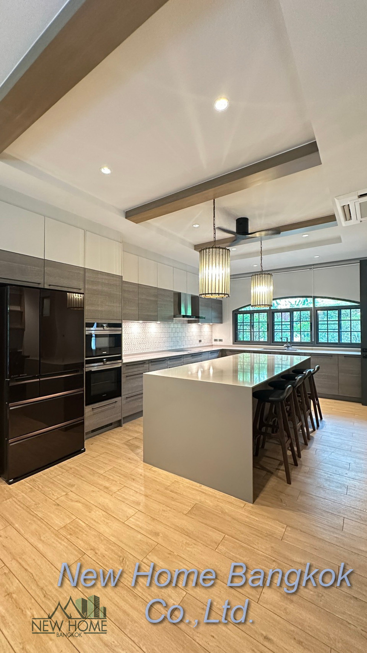 For RentTownhomeSukhumvit, Asoke, Thonglor : 4-Bedroom Townhouse for Rent – Prompak Gardens, Thonglor