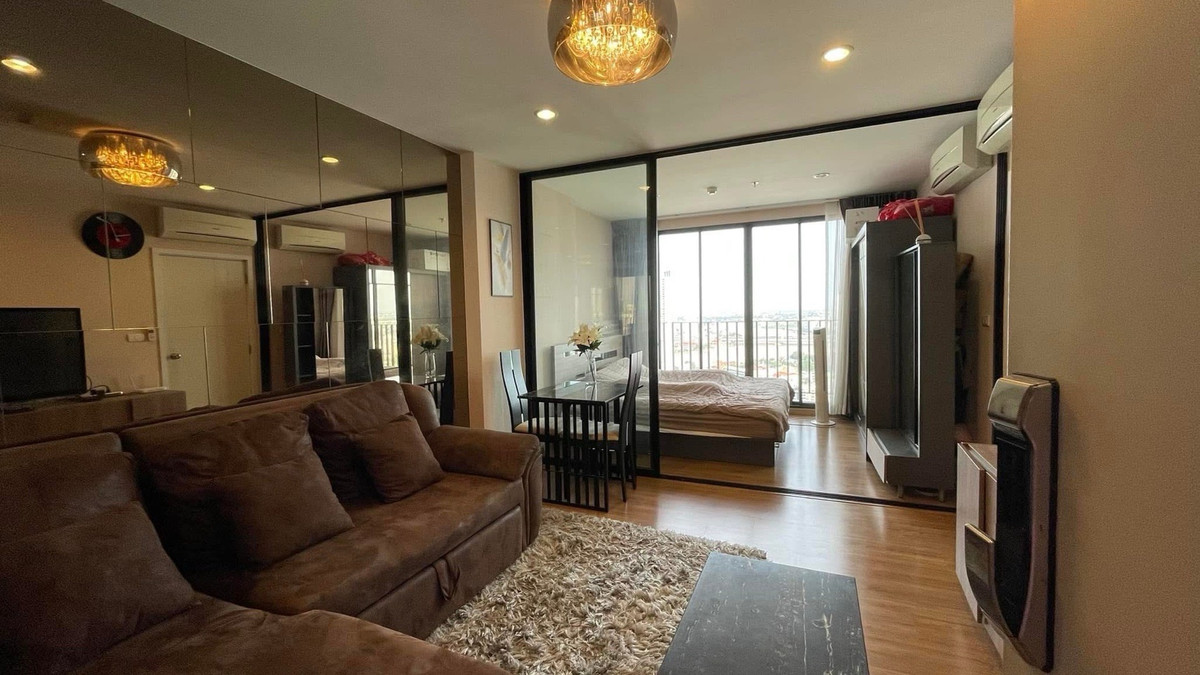 For RentCondoBang Sue, Wong Sawang, Tao Pun : For rent: The tree interchanges condo   1 bedroom 🛋️💖 Line OA : @ladysai