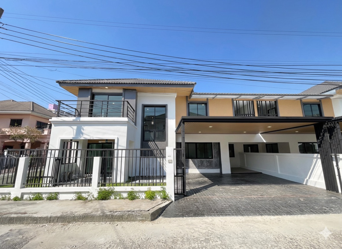 ขายบ้านแจ้งวัฒนะ เมืองทอง : บ้านรีโนเวทใหม่ โครงการ เพชรวัฒนะ เลียบคลองประปา หลังมุม บนทำเลเชื่อมต่อแจ้งวัฒนะ, ถนนศรีสมาน, ถนนสรงประภา เดินทางสะดวก ใกล้ทางด่วน 