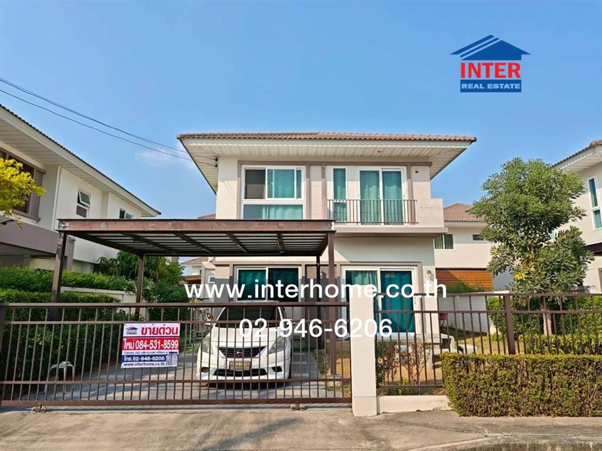 ขายบ้านปทุมธานี รังสิต ธรรมศาสตร์ : บ้านเดี่ยว 2 ชั้น 53.1 ตร.ว. หมู่บ้านศุภาลัยการ์เด้นวิลล์ กรุงเทพฯ-ปทุมธานี ซอยวัดหนองปรง ถนนกรุงเทพฯ-ปทุมธานี ถนนราชฤกษ์ตัดใหม่ เมืองปทุมธานี ปทุมธานี