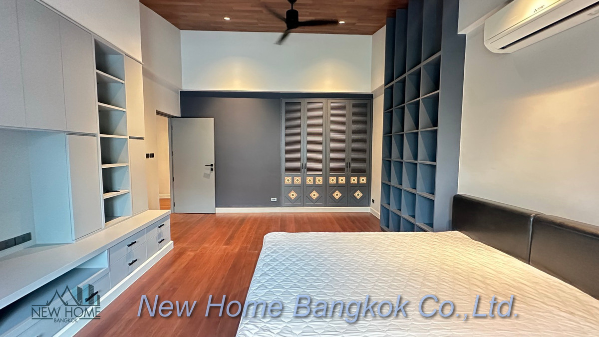For RentTownhomeSukhumvit, Asoke, Thonglor : 4-Bedroom Townhouse for Rent – Prompak Gardens, Thonglor