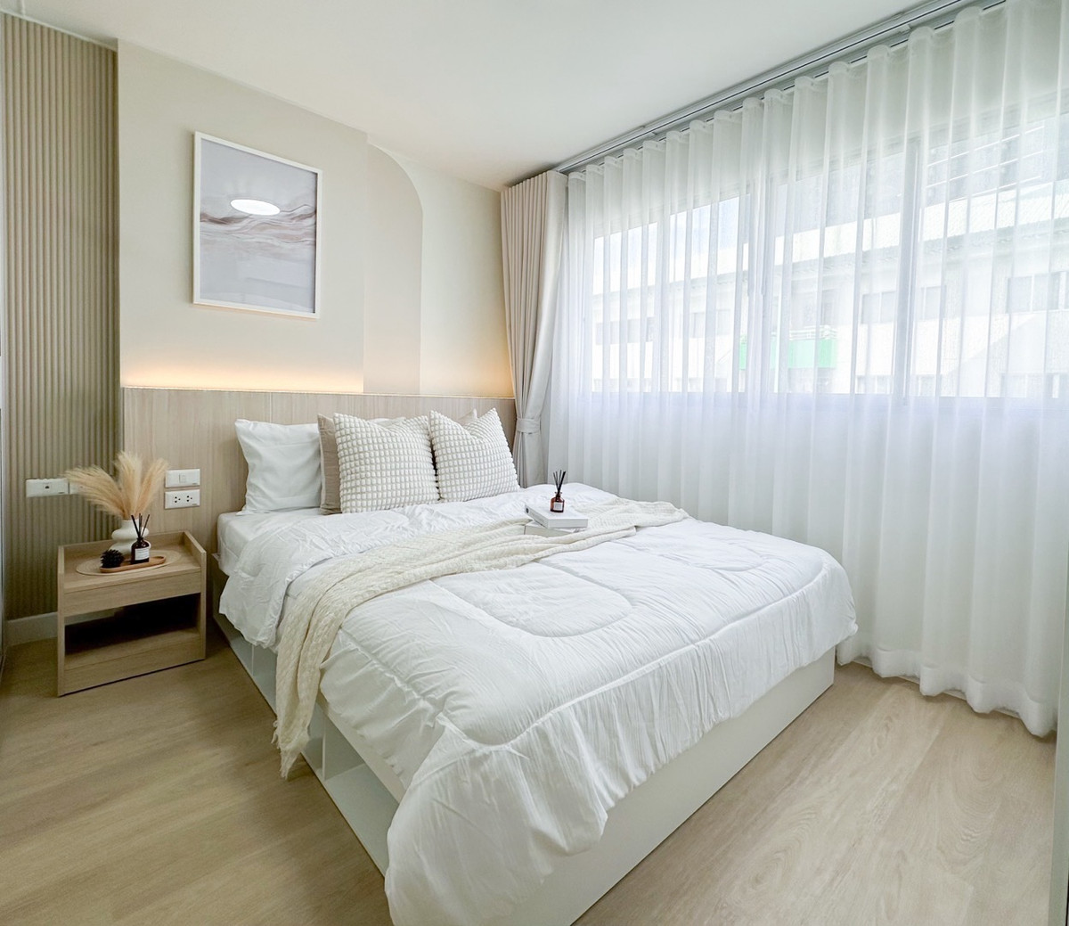 ขายคอนโดลาดพร้าว101 แฮปปี้แลนด์ : ⭐️ลุมพินี ลาดพร้าว 111 รีโนเวทใหม่ เฟอร์ครบ