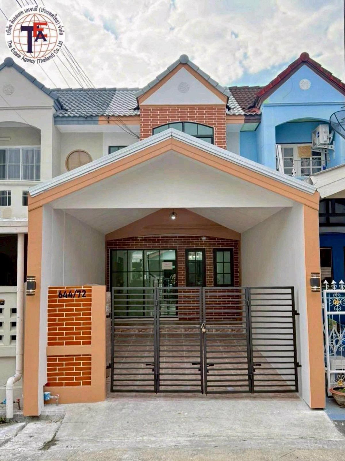 For SaleTownhomeSeri Thai, Ramkhamhaeng Nida : 2-story townhouse for sale, Nawakarn Village, Seri Thai 43, Khlong Khru, Bueng Kum, Bang Kapi Land Office, The Mall, Sukhapiban 2, Max Value, Synphaet Hospital, Vejthani Hospital, Lat Phrao Hospital, Ramkhamhaeng, Nawamin Sri Burapha, Kanchanaphisek Expre