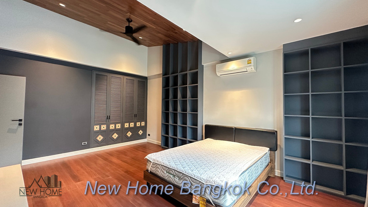 For RentTownhomeSukhumvit, Asoke, Thonglor : 4-Bedroom Townhouse for Rent – Prompak Gardens, Thonglor