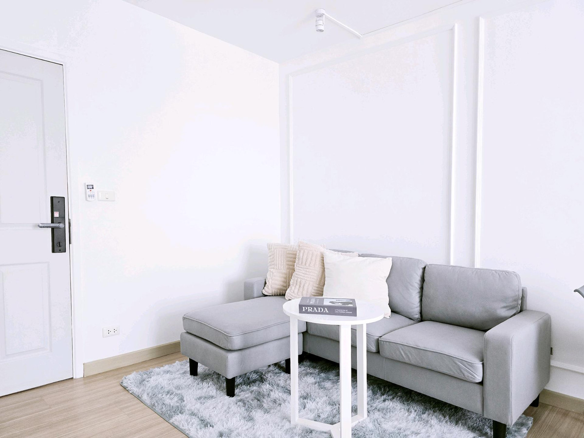 ขายคอนโดนวมินทร์ รามอินทรา : (( ขายด่วน🔥))  พลัมคอนโด นวมินทร์ 86 ผ่อน 6,xxx ไม่ต้องดาวน์ ห้องพร้อมอยู่โซนครัวแยก ไม่ต้องแต่งเพิ่ม 