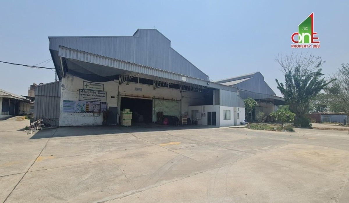 For SaleFactoryAyutthaya : Factory + land 99-2-28 rai, near Wat Phai Lom (Bang Ban), Bang Ba Ban-Phak Hai Road, Wat Yom Subdistrict, Bang Ban District, Phra Nakhon Si Ayutthaya
